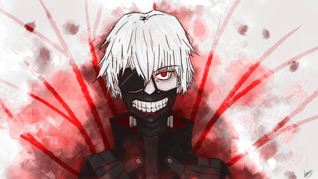 Quick Kaneki Sketch/Color II