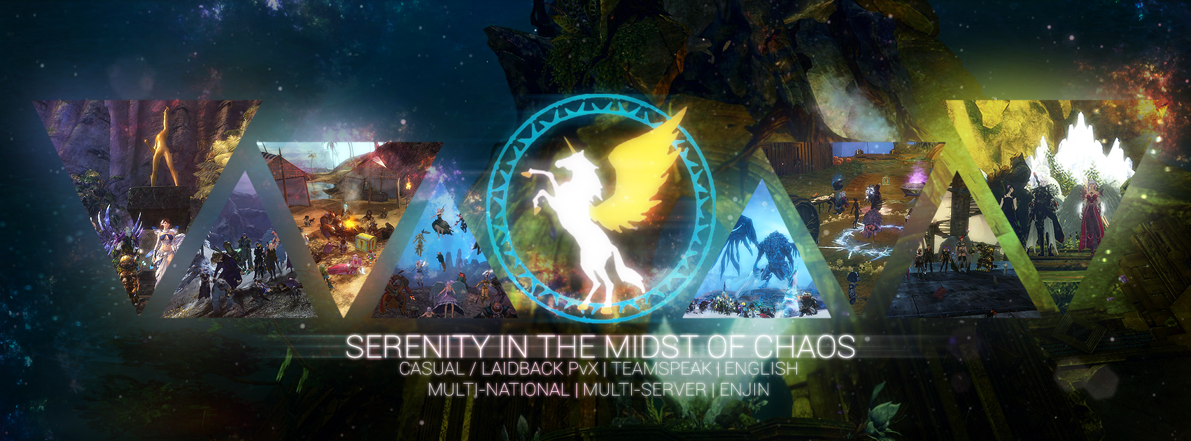 SIMC - Serenity in the midst of chaos Guild Banner