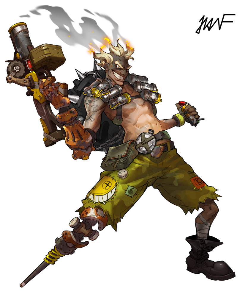 Junkrat Chain Junkrat-Render by Nautox1x on DeviantArt