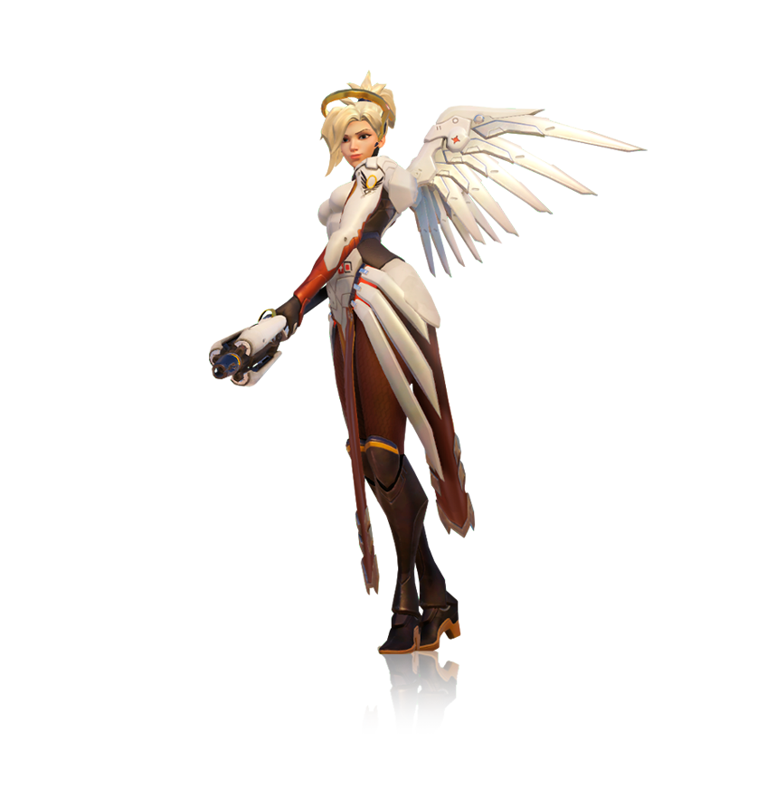 Mercy Rri Mercy Full Portrait Render by Nautox1x on DeviantArt