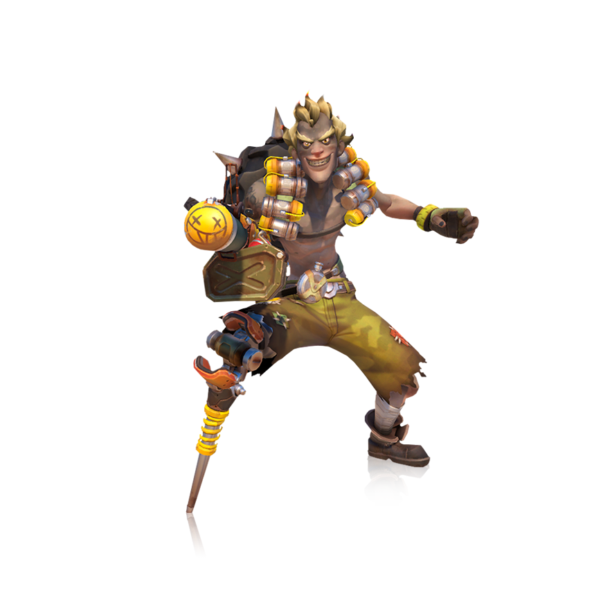 Junkrat Chain Junkrat Full Portrait Render by Nautox1x on DeviantArt