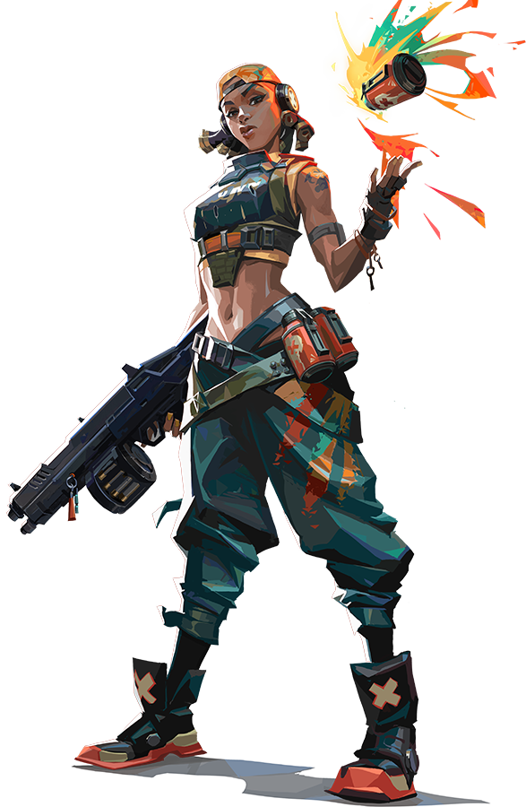 Valorant Agents Raze by Nautox1x on DeviantArt