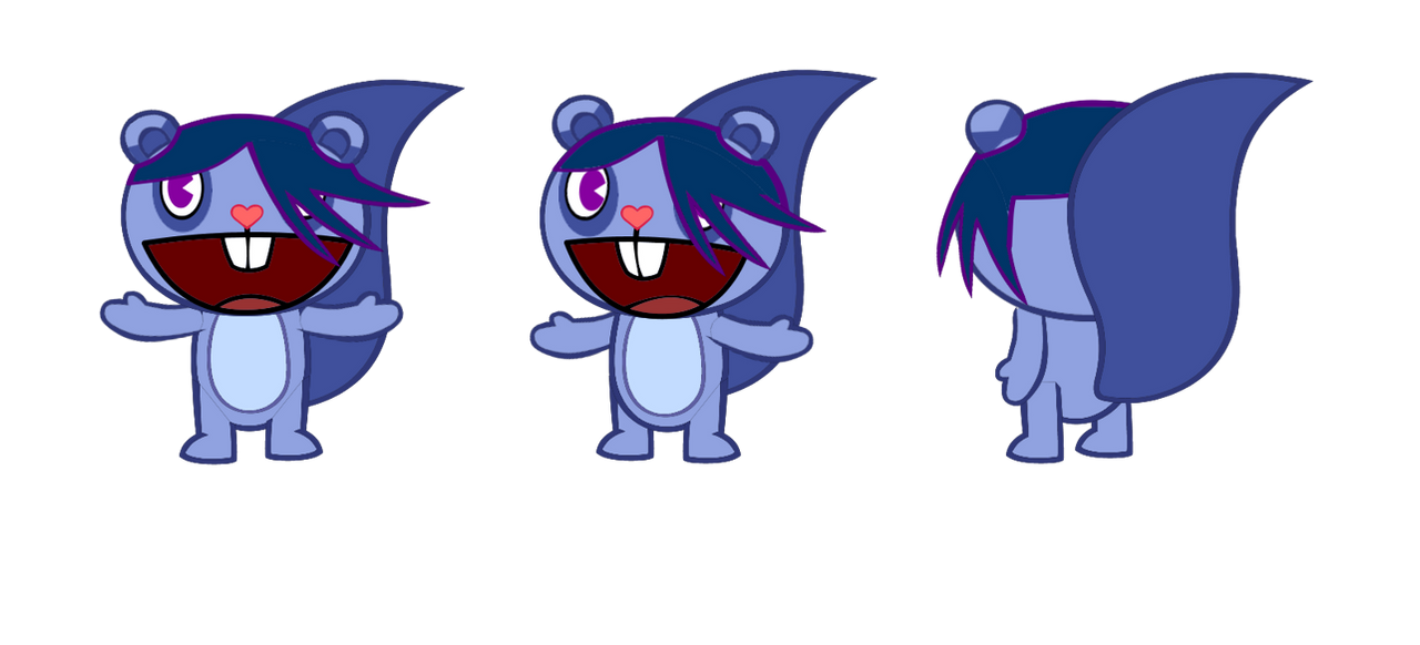 Xaky Reference Sheet (My HTF OC) by TavenMedia2001 on DeviantArt