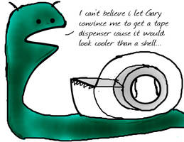 Tape Snail