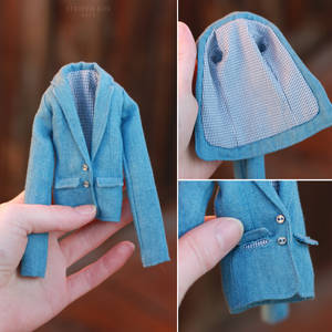 1/6 scale Coat for a Doll