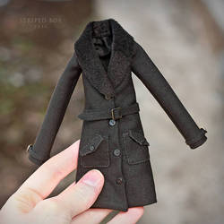 Coat for the portrait doll