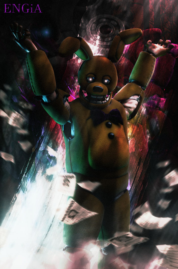 Steve Raglan Spring Lock Steve Raglan ? (FnaF/Blender) by ENGiAr on DeviantArt
