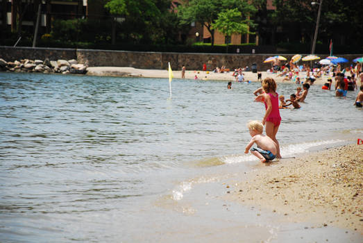 Childhood -beach-