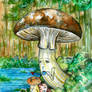 Fungi friends #3 Amanita de Pie Grueso