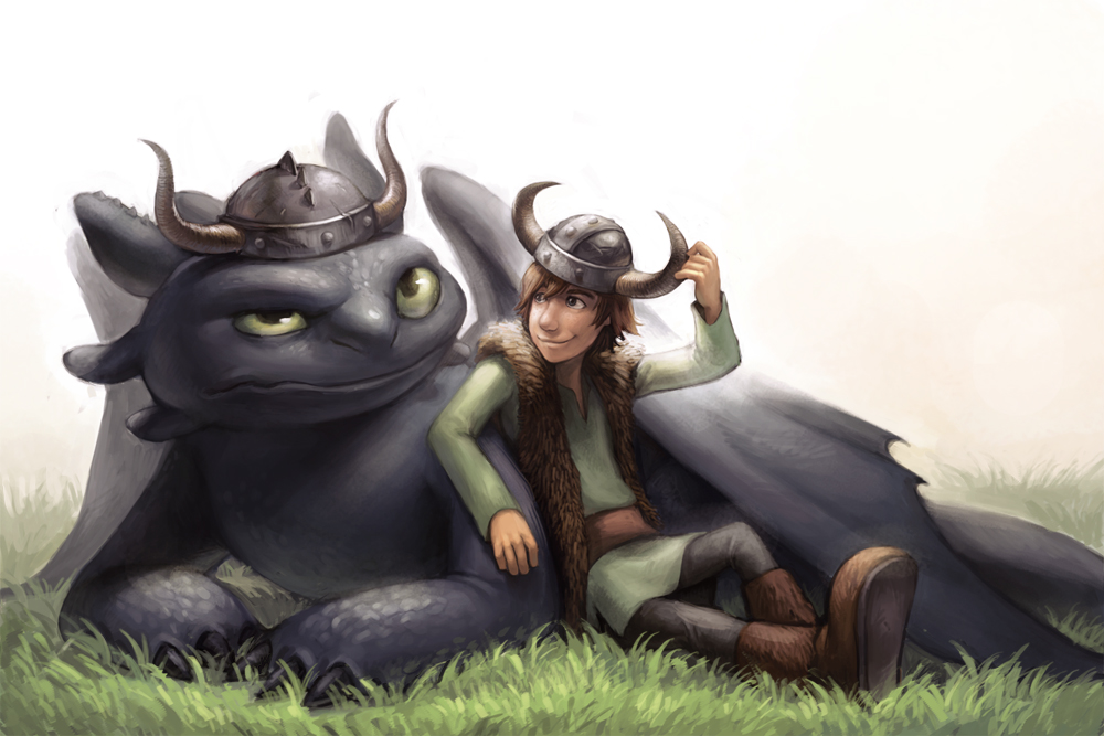 Hiccup Tells Yama To Stop That by KayloshiWarrior on DeviantArt