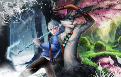 Rise of the guardians - Jack and Bunny