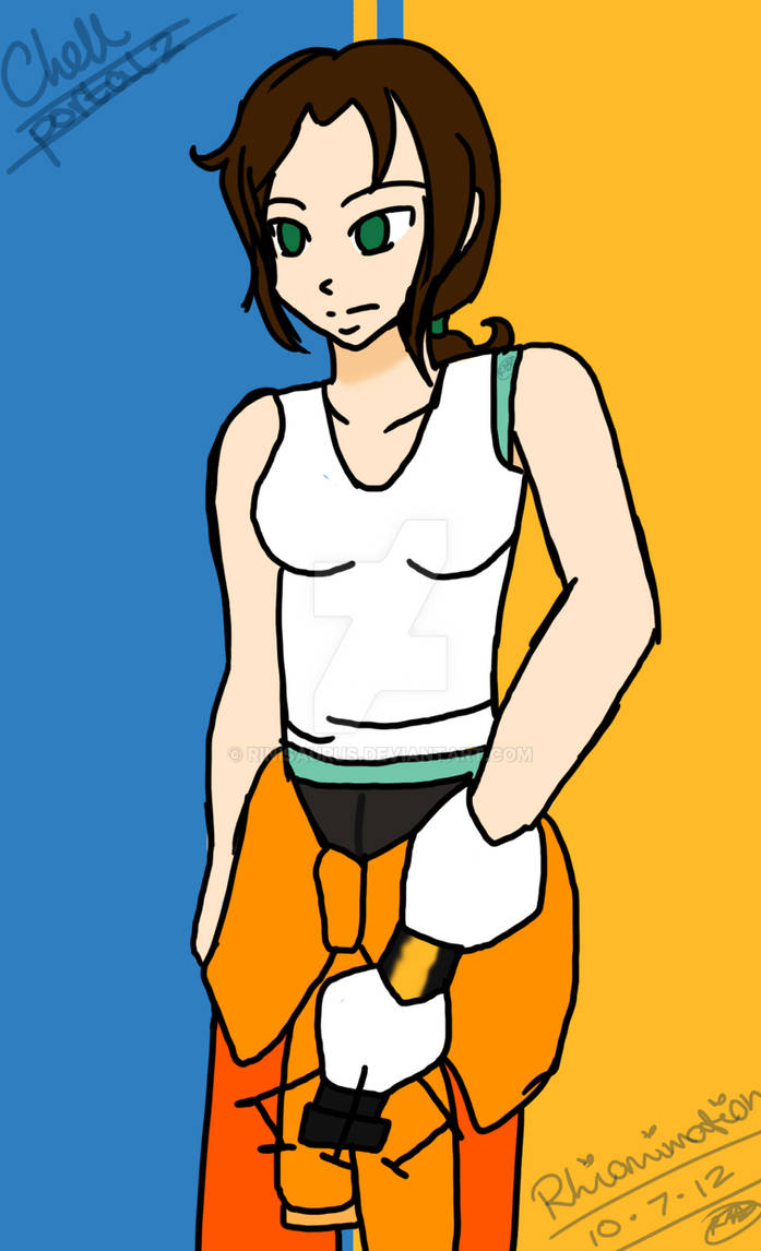 Chell by Rinisaurus on DeviantArt
