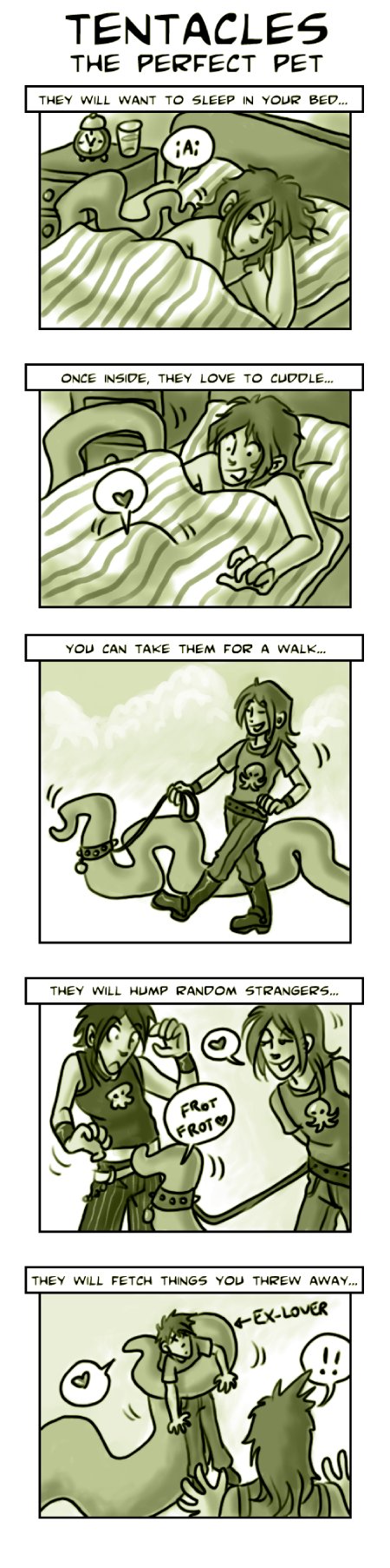 tentacles - the perfect pet