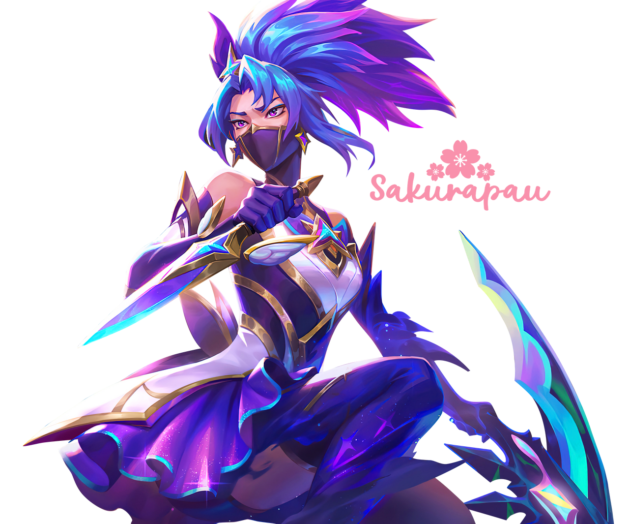 Star guardian akali 2 RENDER PNG by sakurapau on DeviantArt