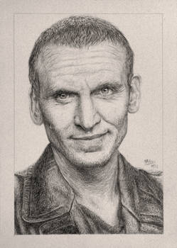 Drawing Doctor Who Project- Christopher Eccleston