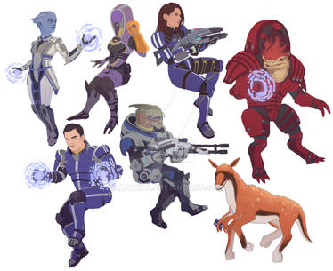 Mass Effect Friends