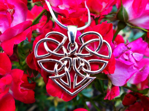 Heart Celtic Knot Necklace