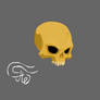 Gold Skull