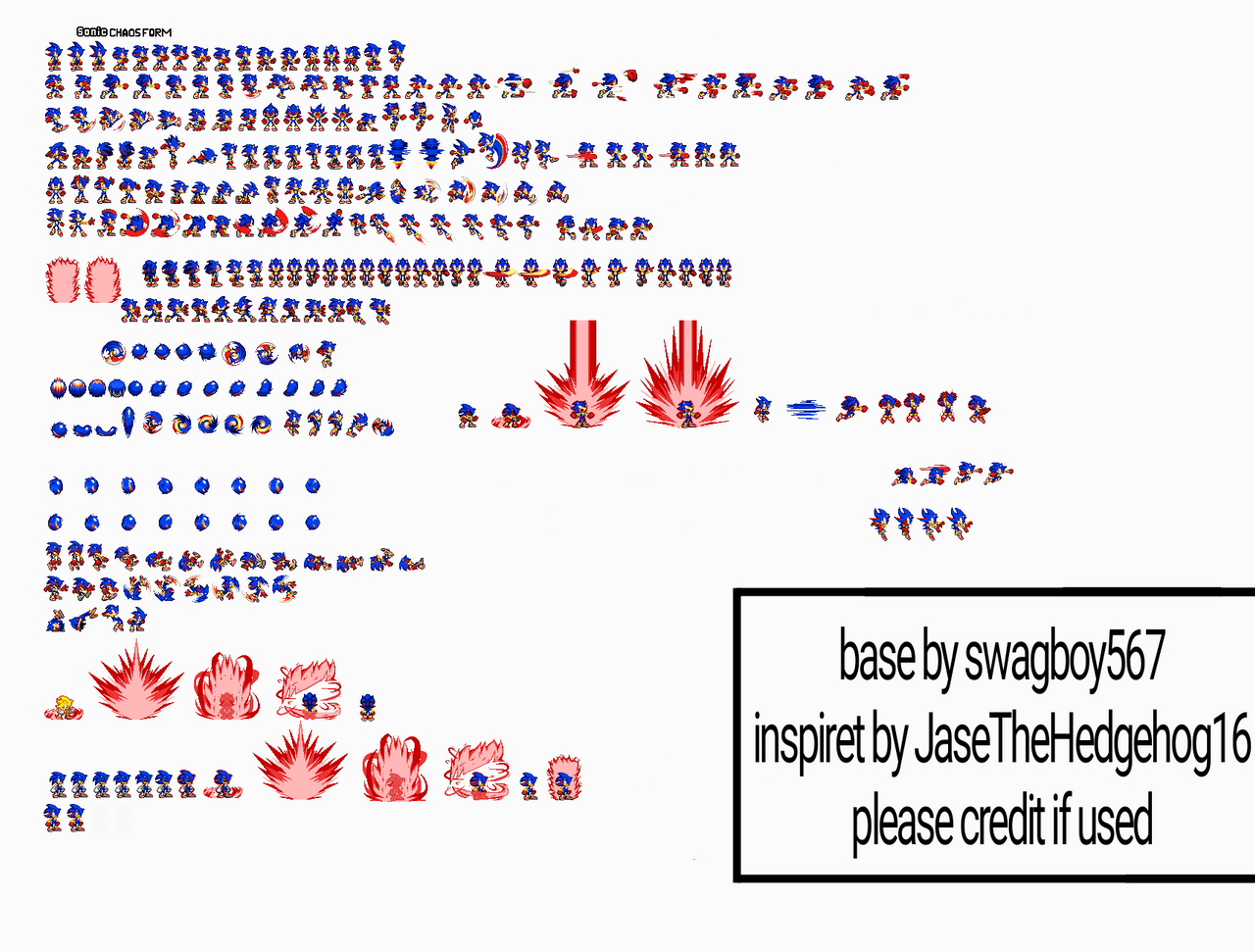 Sonic Chaos Form Sprites Sheet By Hed124 On Deviantart Sonic Chaos Form Sprites Sheet By Hed124 On Deviantart
