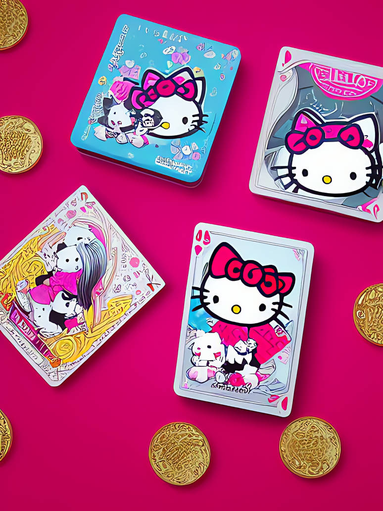 Hello Kitty playing cards by HelloKitty1111908 on DeviantArt