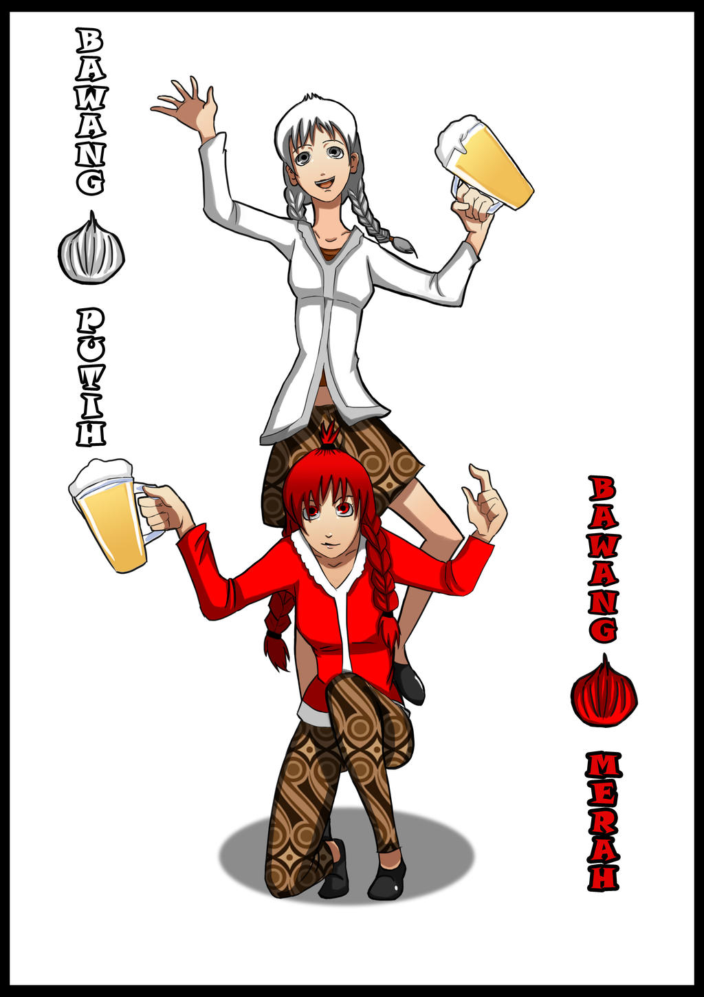 Bawang merah and bawang putih by TryEka on DeviantArt