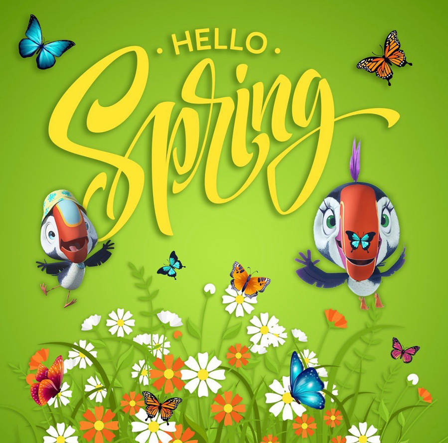 Hello spring! by GavinGraham32100 on DeviantArt