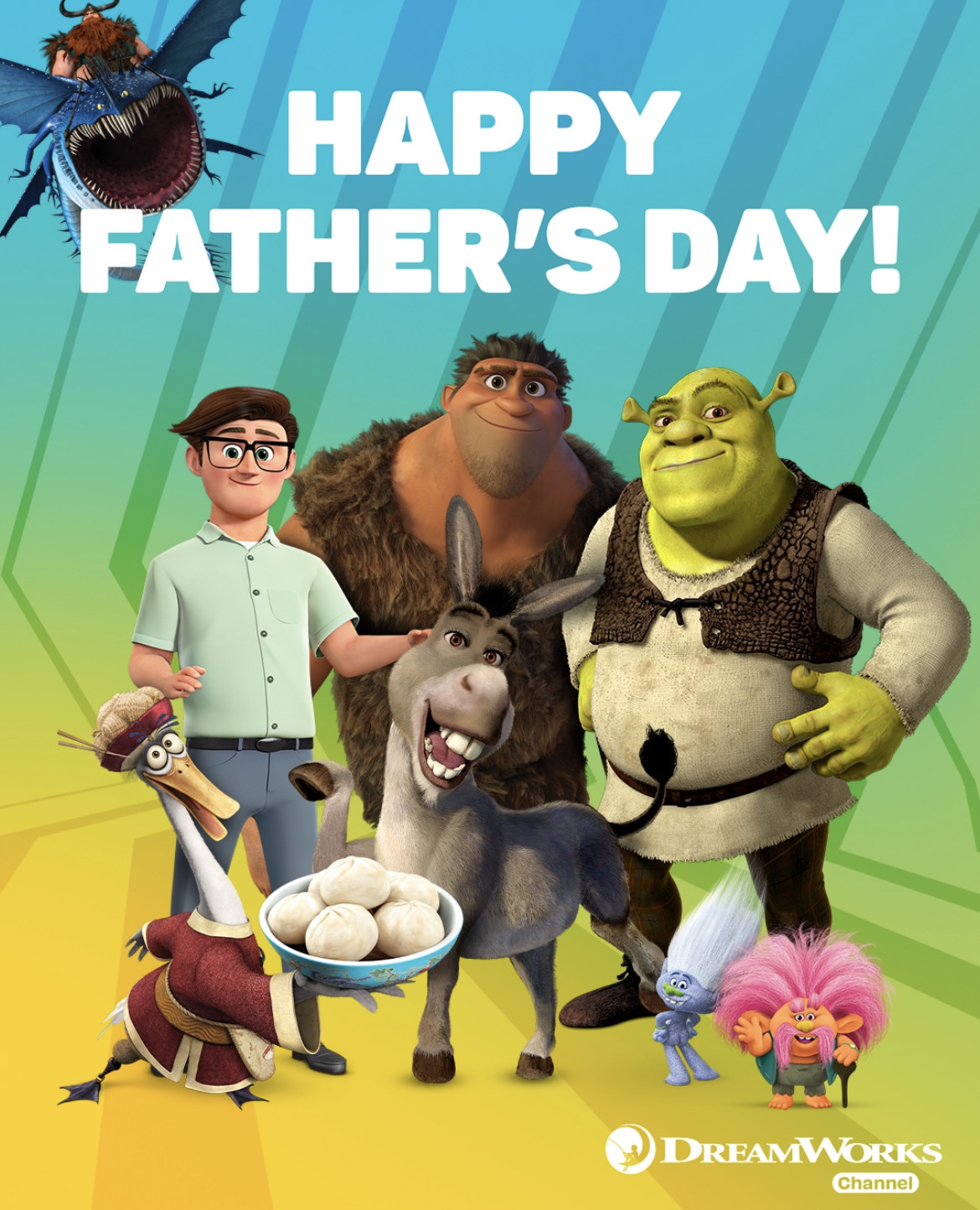Dreamworks Dad Happy Father's Day from Dreamworks by GavinGraham32100 on DeviantArt