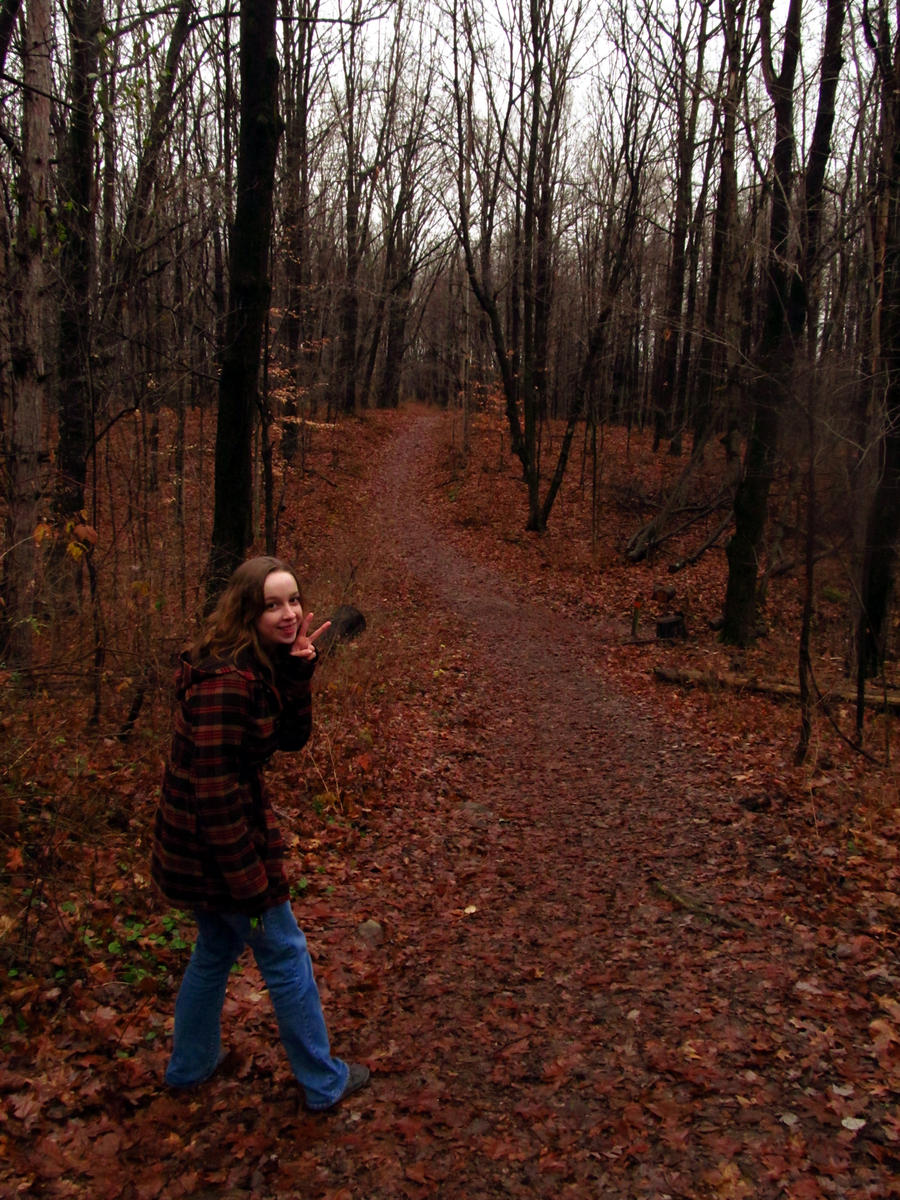 Walking In the Woods.