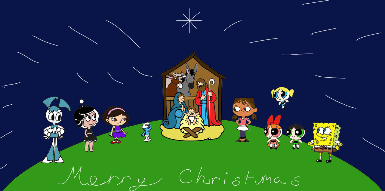 Deviantart Nativity 25th Days of Christmas Drawing: Nativity (25 Day) by MiniMonster-1232 ...