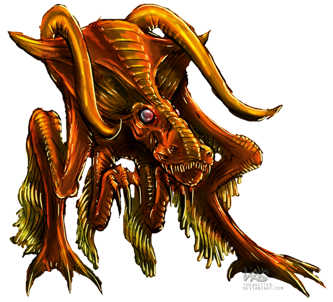 NOVA: Cave Demon Creature Artwork