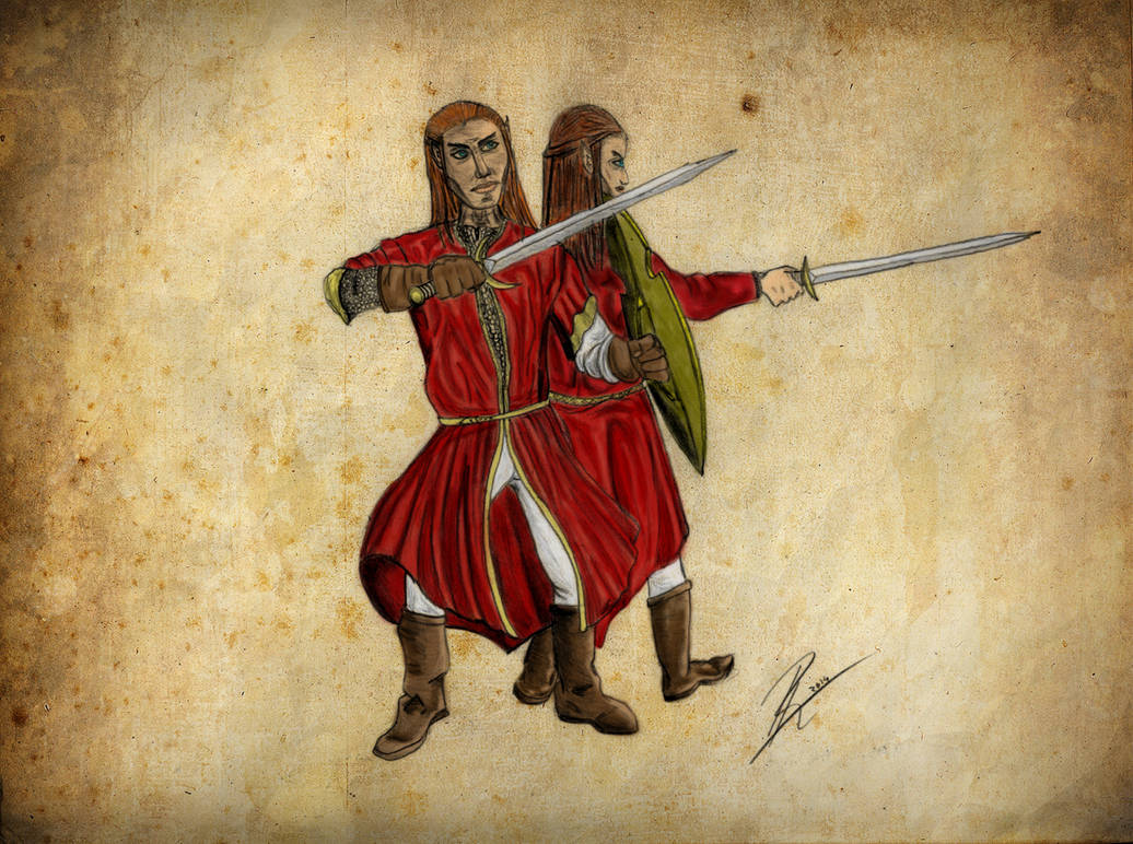 Amrod Color Amrod and Amras by enanoakd on DeviantArt