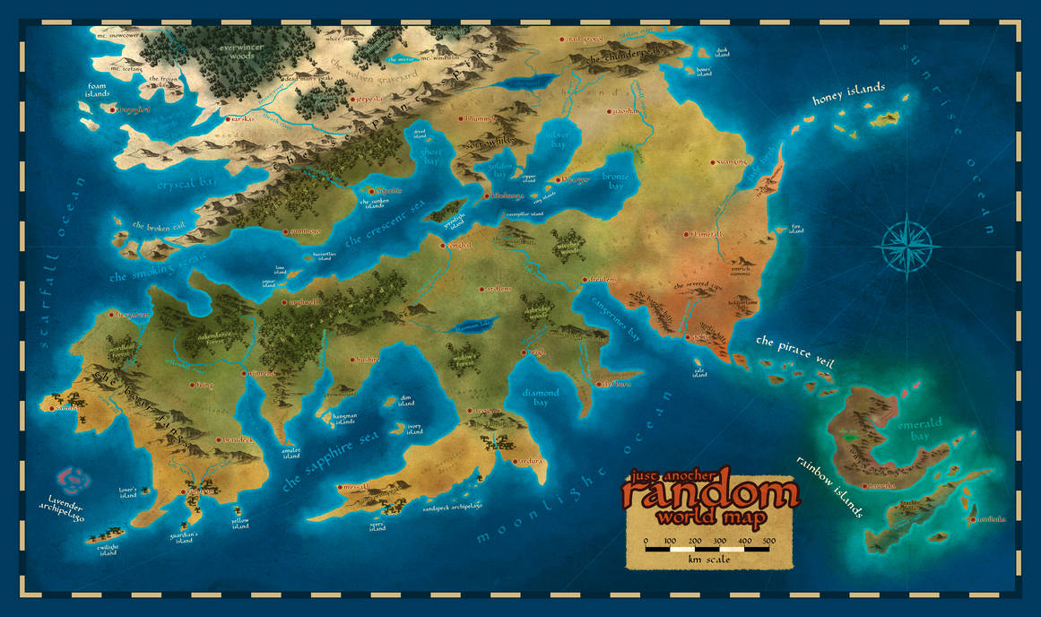 Just another Random World Map by enanoakd on DeviantArt