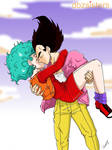 First Kiss by dbzsisters