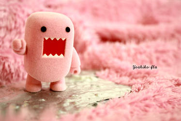 A pink domo in a pink world