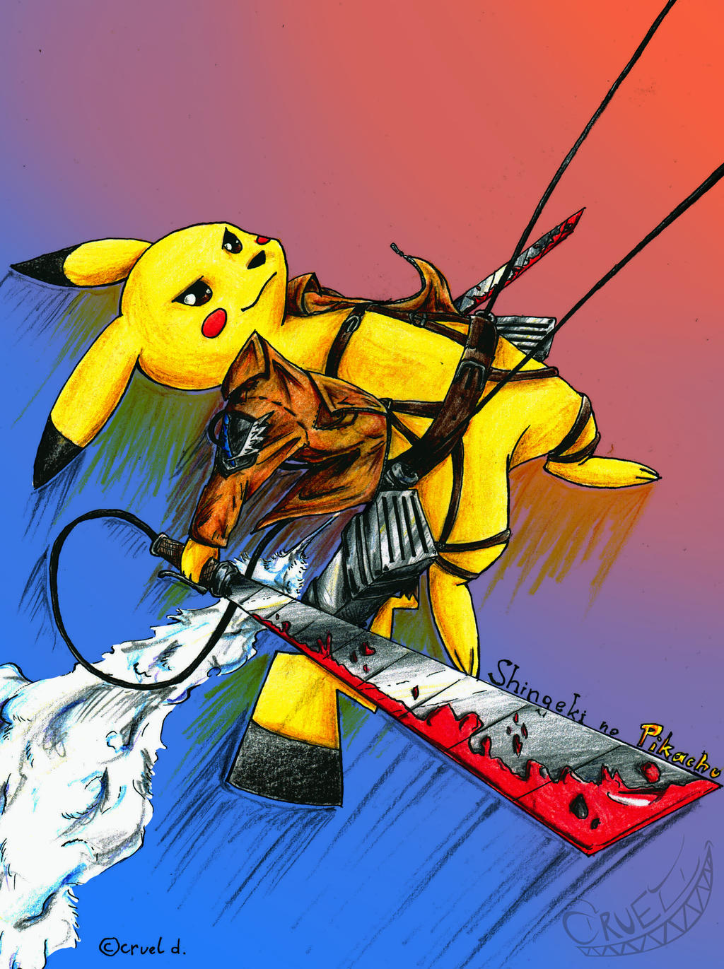 Pikachu attacks! by CruelDestrudo on DeviantArt