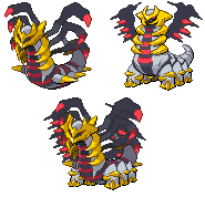 Giratina Origin Sprites by rocker747 on DeviantArt