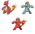 Charmeleon, Machop Fusion