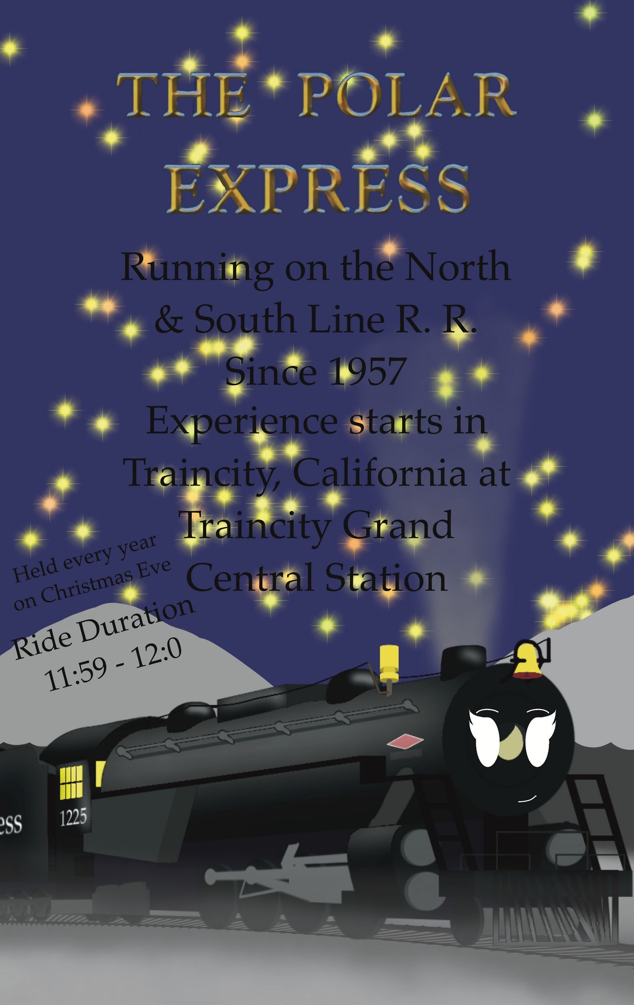 Polar Express Poster by NorthandSouthLine on DeviantArt