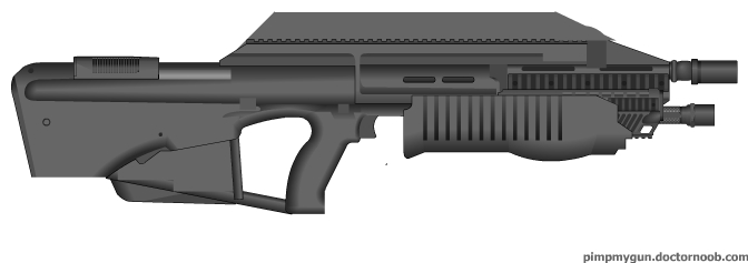 Ma5 Variations MA5 Assault rifle Prototype by OmnipotPrime on DeviantArt