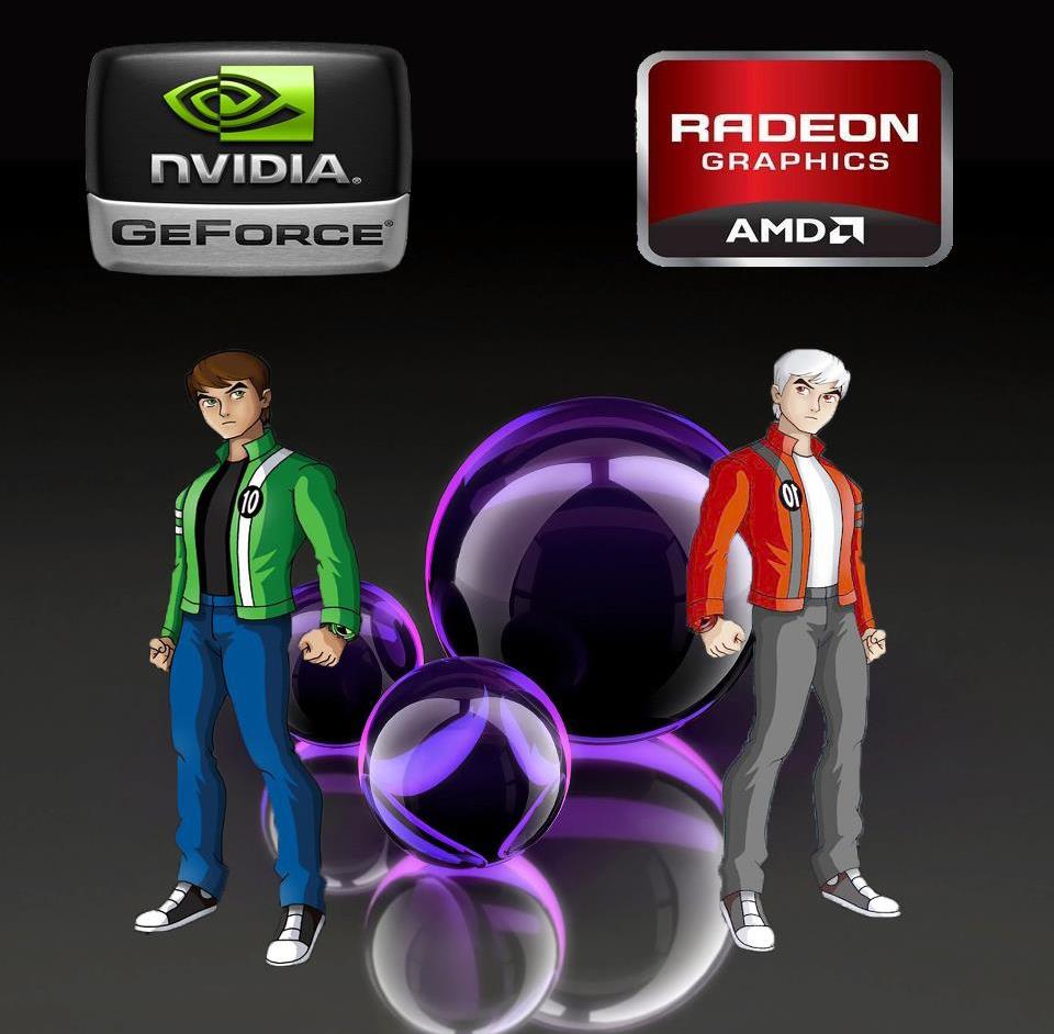 Nvidia Vs AMD by OmnipotPrime on DeviantArt