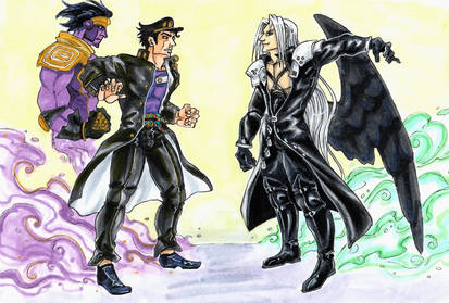 Epic Fighting Duels: Jotaro vs Sephiroth