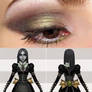 Alice Steamdress Eye Makeup