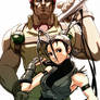 Street Fighter Ibuki and Rolento