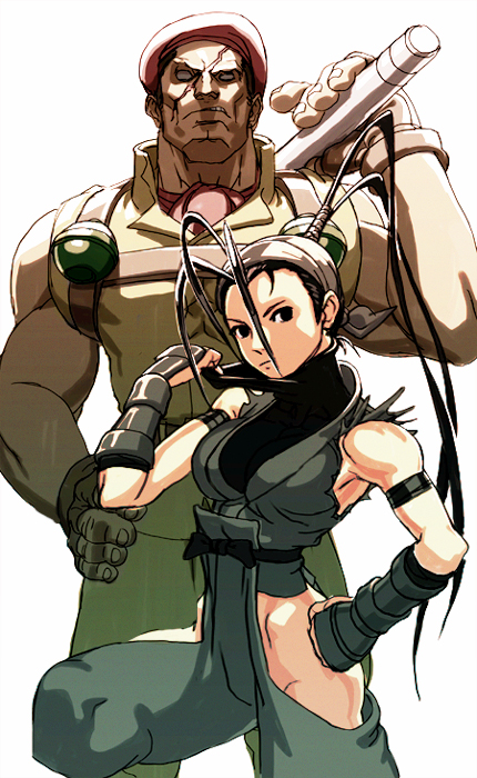 Street Fighter Ibuki and Rolento