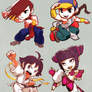 Street Fighter Yun Yang Makoto Juri