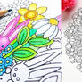 Spring Has Sprung - spring coloring page