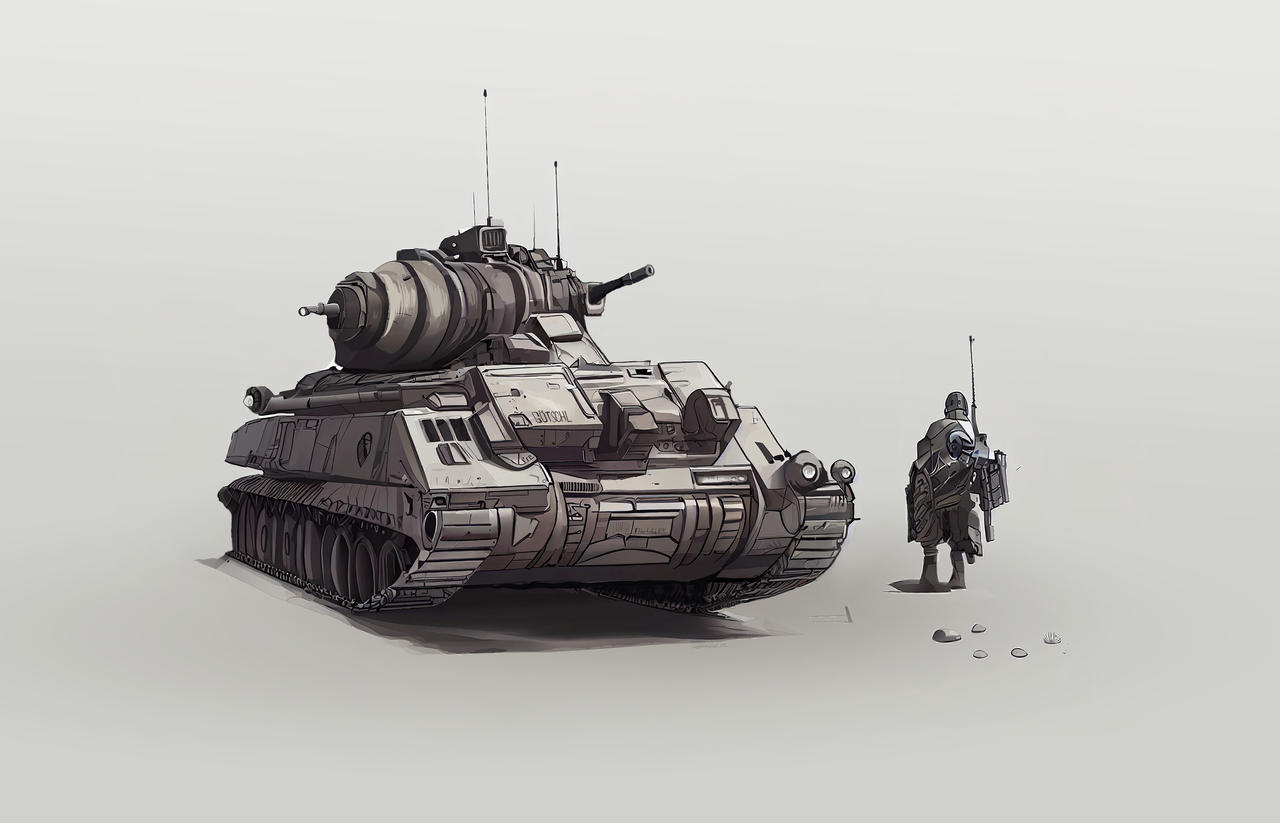 Tank Deviantart Illustration concept tank by XxsightxX on DeviantArt