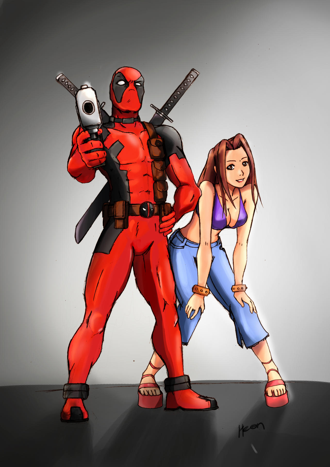 Deadpool and Sandi