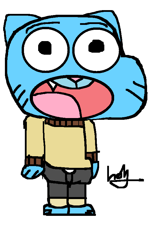 ArtStation - Gumball Watterson-Fanart