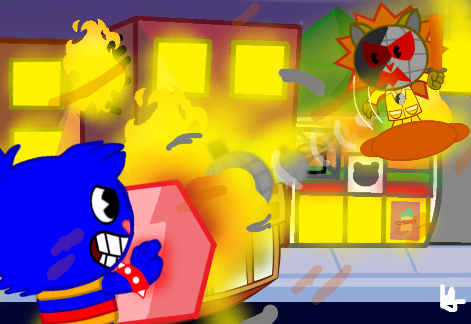 HTF OC: Cesar Vs. Mad Disco by Highpows on DeviantArt